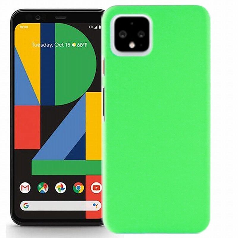 Google Pixel 4 ケース ピクセル4 耐衝撃 シンプル さらさら ハード ケース 【Color】 グリーン - メルカリ