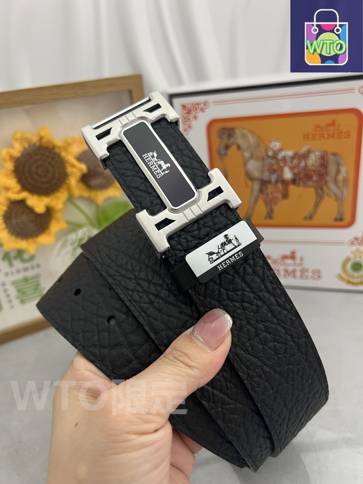 HERMES エルメス ビジネスカジュアルベルト02-1
