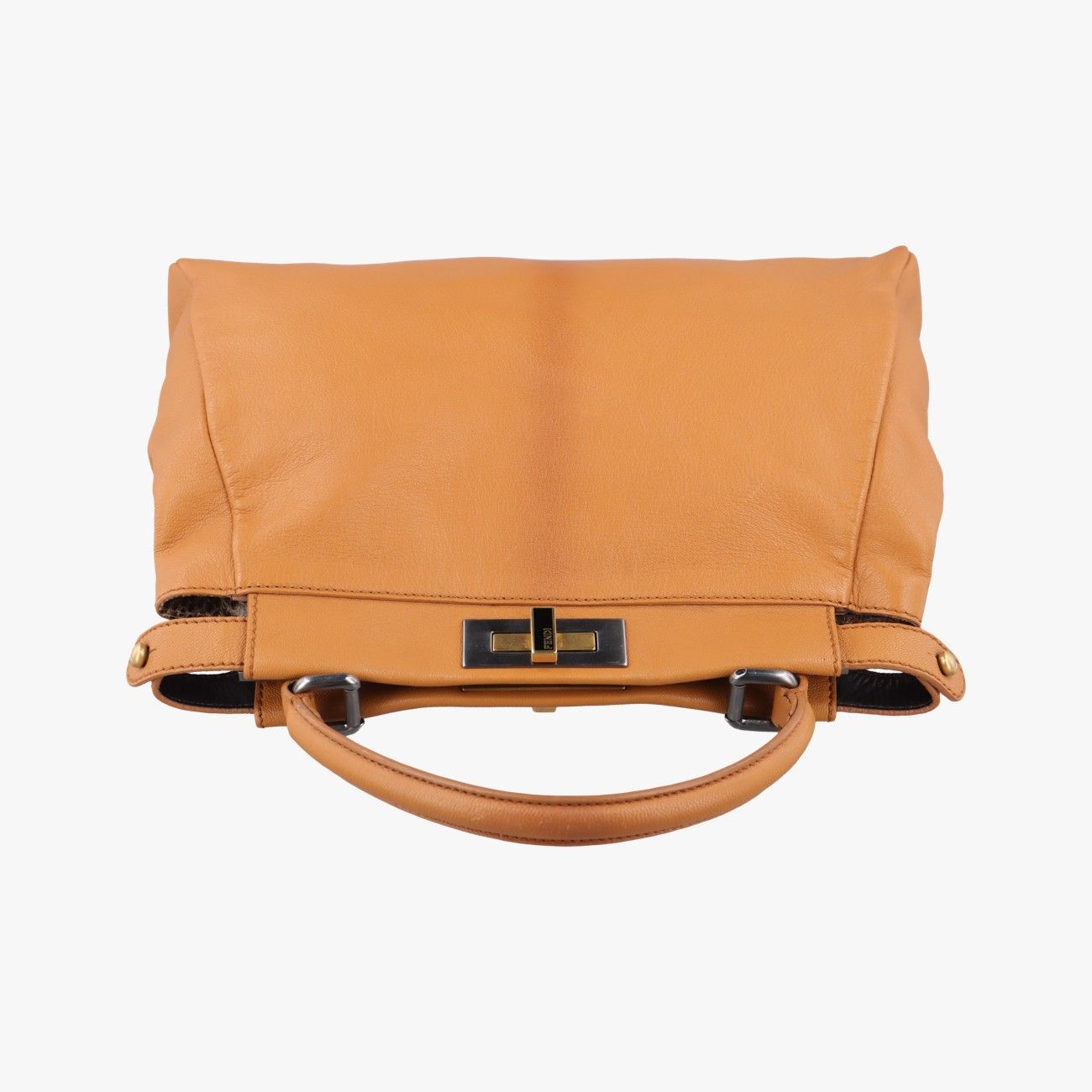 フェンディFendiピーカブーブラウンレザー8BN2262454-8BN226 BBO.119