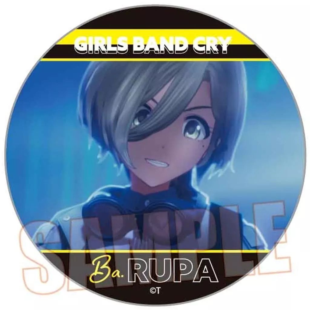 新品】バッジ・ビンズ ルパB メモリーズ缶バッジ 「ガールズバンド