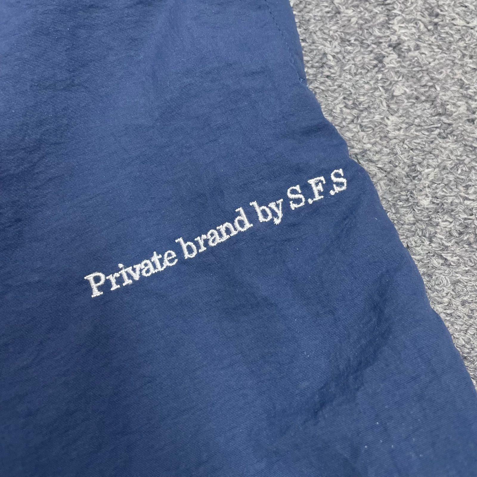 Private brand by S.F.S Classic logo nylon pants クラシック