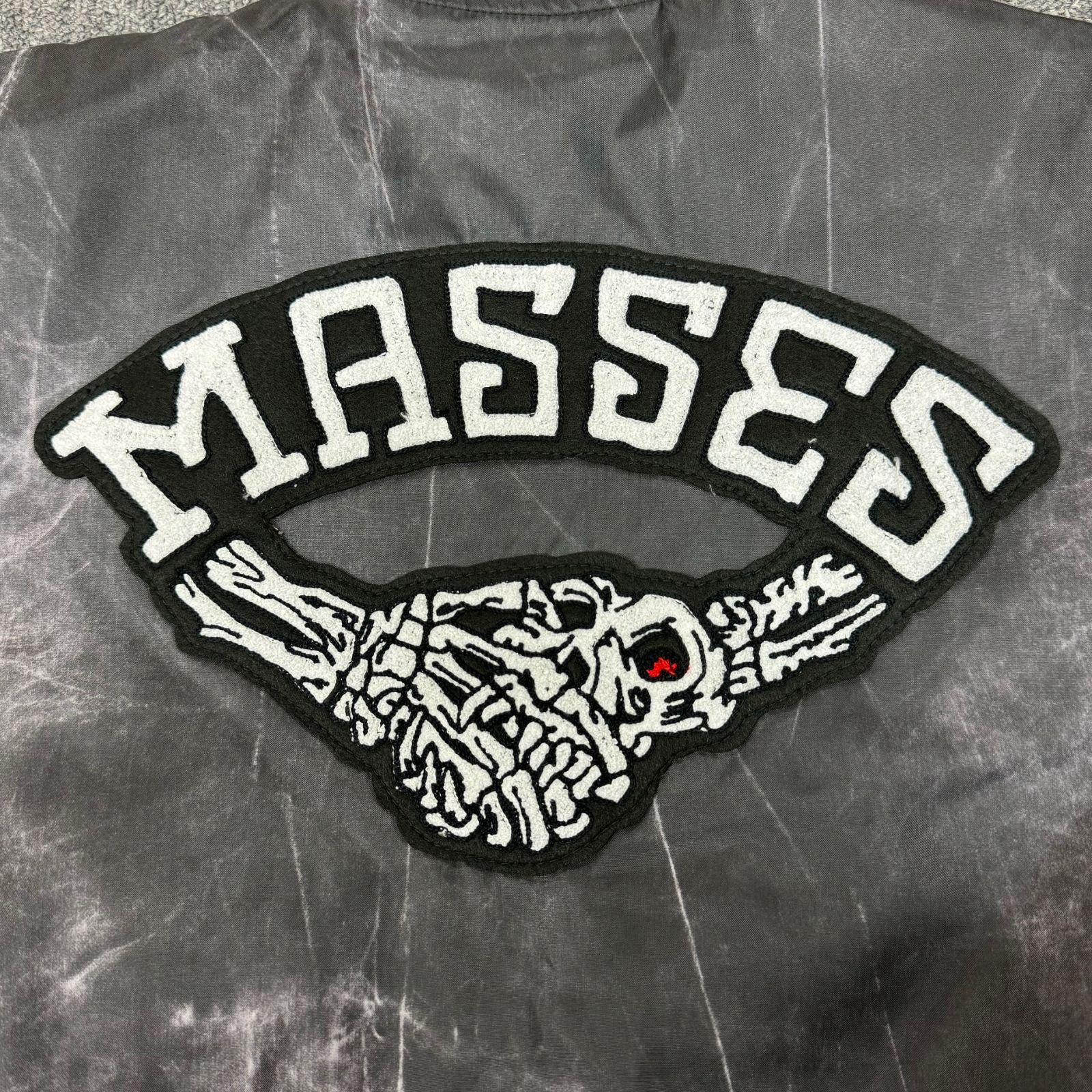 定価85800円 新品 MASSES 23AW STADIUM JKT ACID スタジアムジャケット  