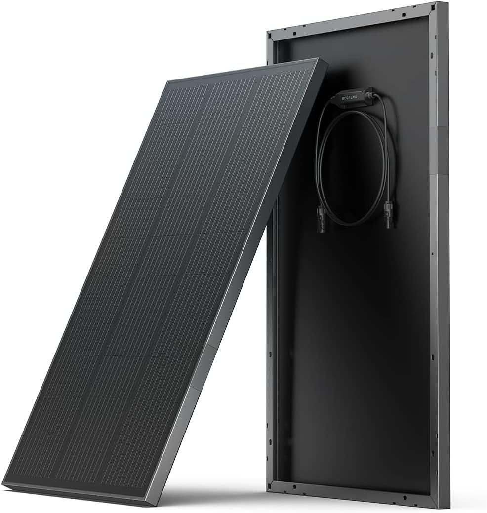 EcoFlow 100W ソーラーパネル EF-SG-M100 2枚セット 開封済み・未使用品】EcoFlow 100Wソーラーパネル 2枚セット EF-SG