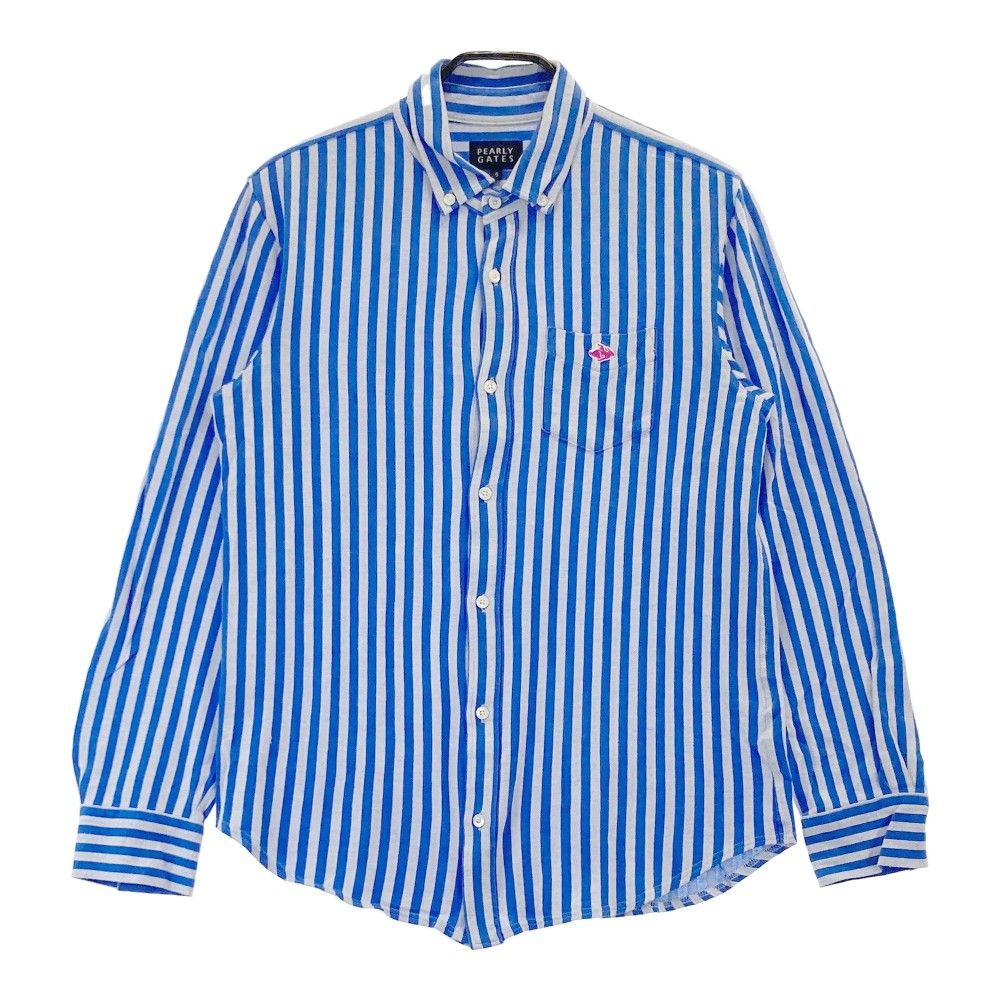サイズ：5 PEARLY GATES パーリーゲイツ 長袖シャツ ボタンダウン