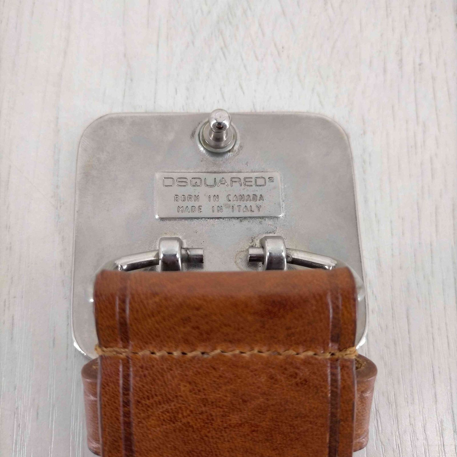 ディースクエアード DSQUARED2 イタリア製 レザーベルト メンズ