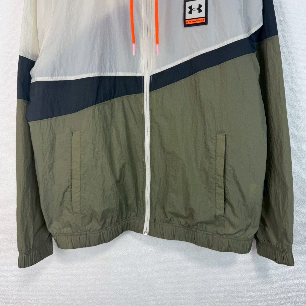 UNDER ARMOUR アンダーアーマー ナイロンジャケット フルジップ 