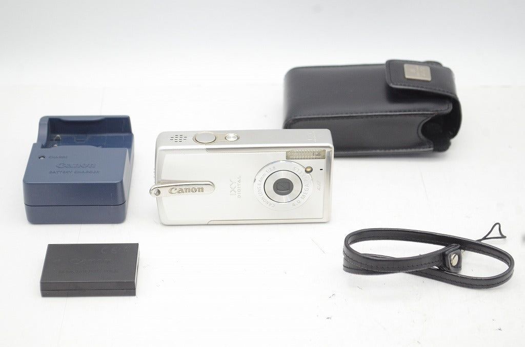 Canon キヤノン IXY DIGITAL L コンパクトデジタルカメラ シルバー ケース付 250905ab