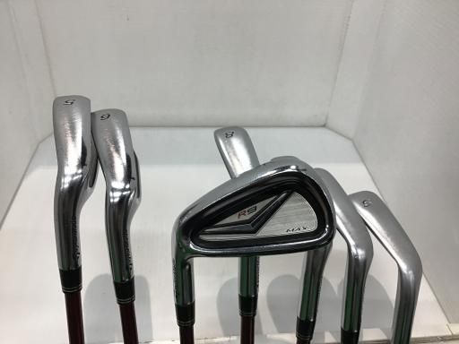 中古】 テーラーメイド R9 MAX 8S レフティ アイアンセット IR