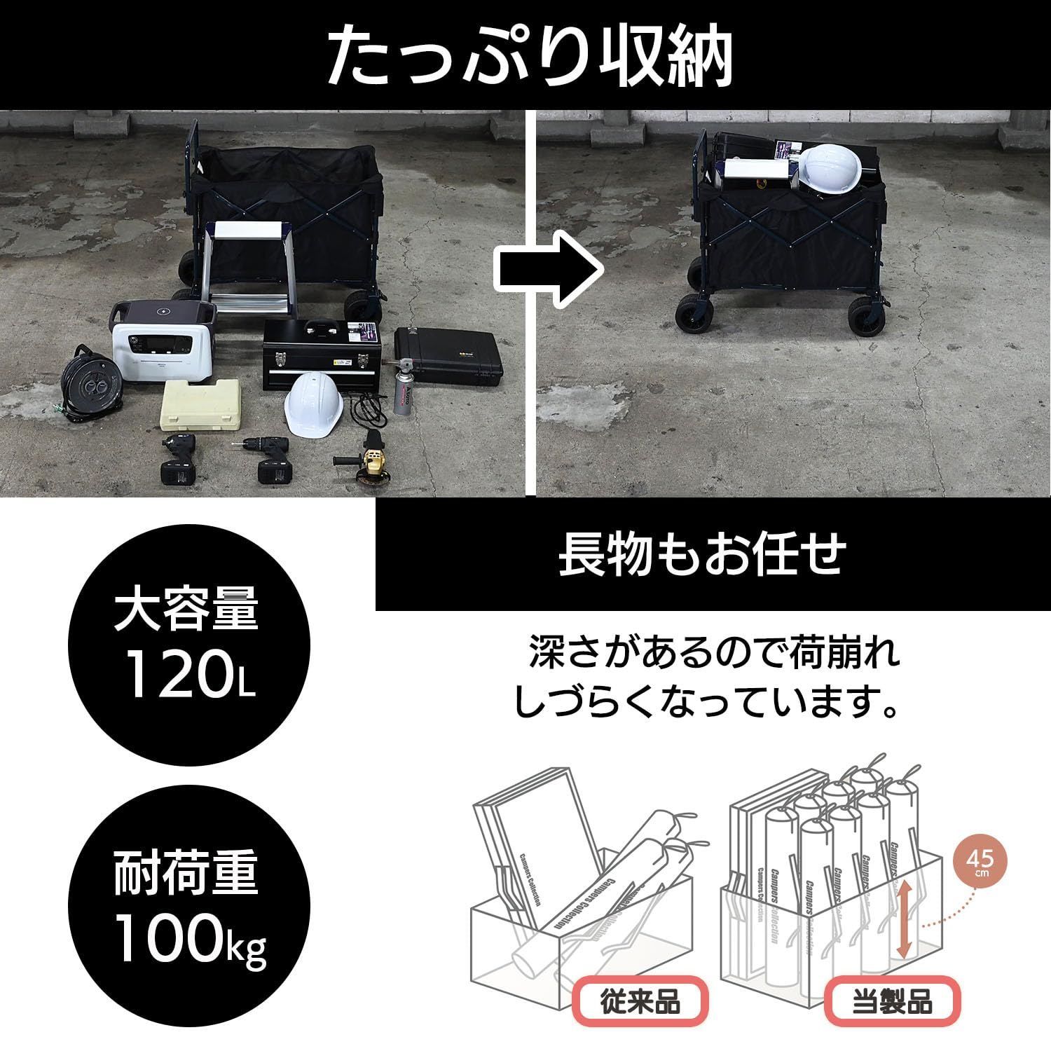 コンパクト収納 キャンプ