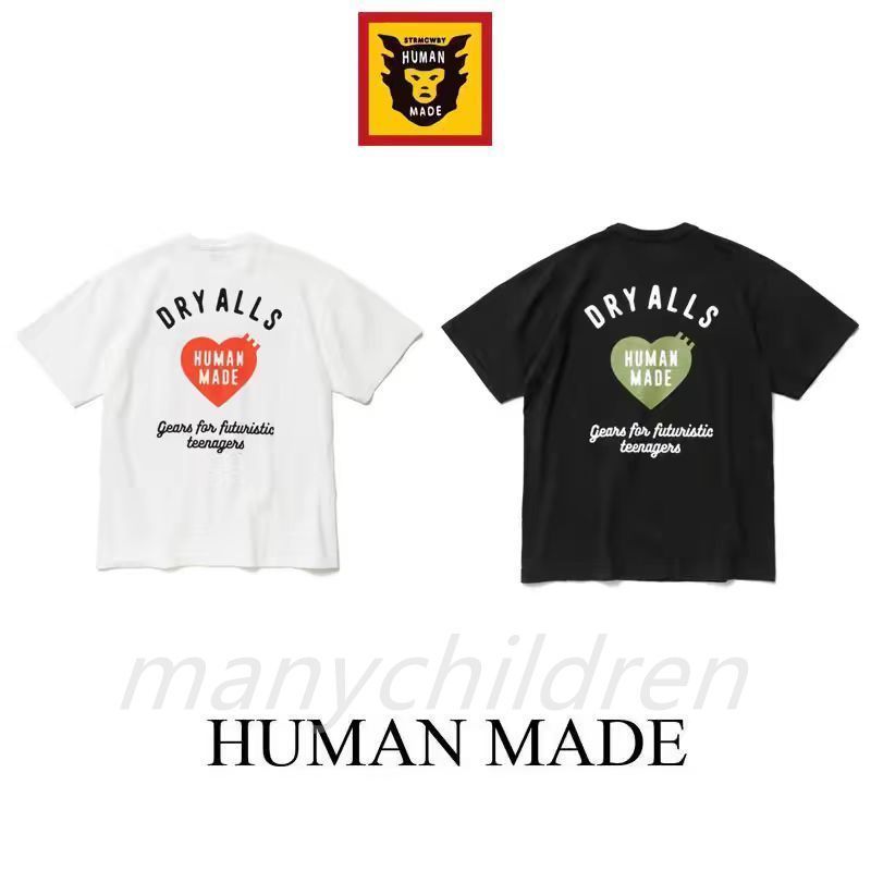 未使用新品 Human Made ヒューマンメイド メンズ/レディー Tシャツ  半袖 男女兼用 #01