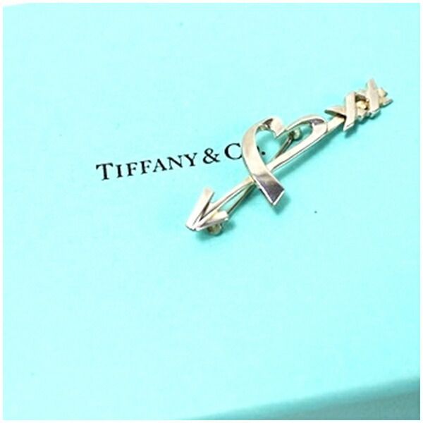 TIFFANY&Co. ティファニー ラブ＆キス ブローチ シルバー925