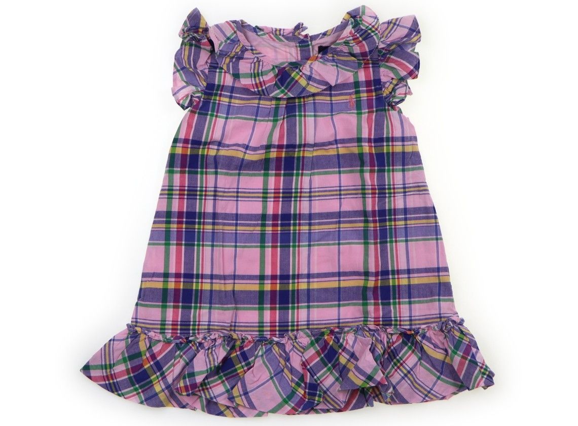 美品 ラルフローレン Ralph Lauren ワンピース 90 女の子 ピンク、青、赤 子供服 ベビー服 キッズ（1206887）