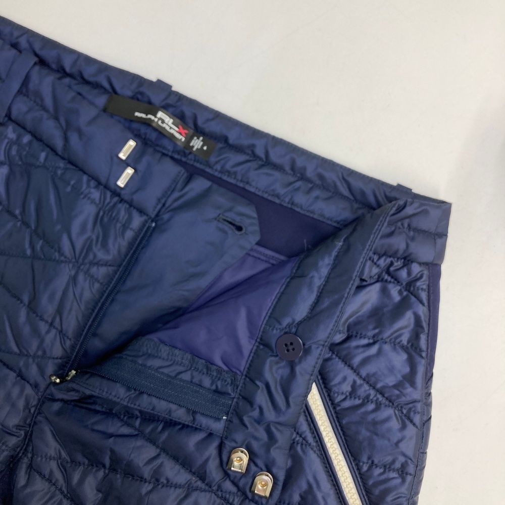 品質保証！ サイズ 4 RLX ラルフローレン 中綿パンツ ネイビー系 240101509561 ゴルフウェア レディース ストスト 【新年大処分特価】