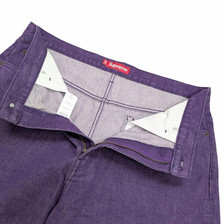 Supreme Baggy Jean パープル 25ss week1 Supreme SUPREME シュプリーム 25SS Baggy Jean バギーデニム