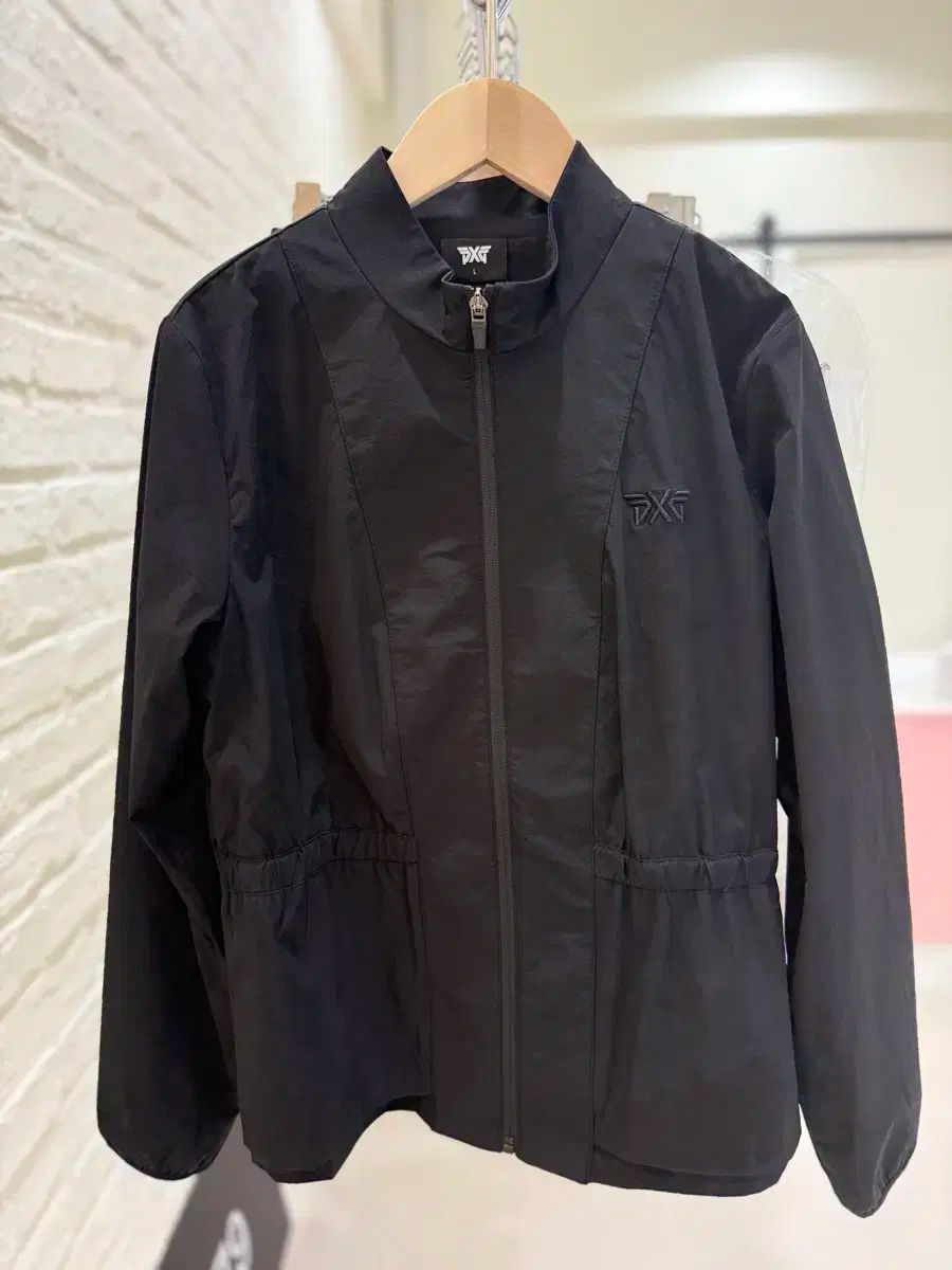 PXG ブラック レディース ウィンドブレーカー ジャケット