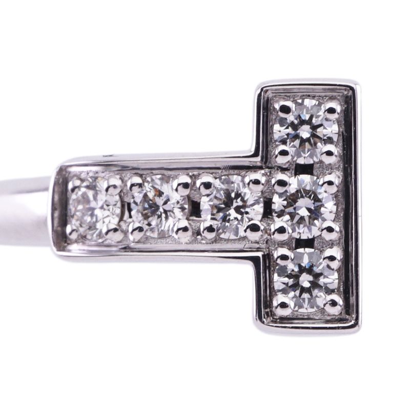 ティファニー TIFFANY&Co. ワイヤー リング Tワイヤー 18K