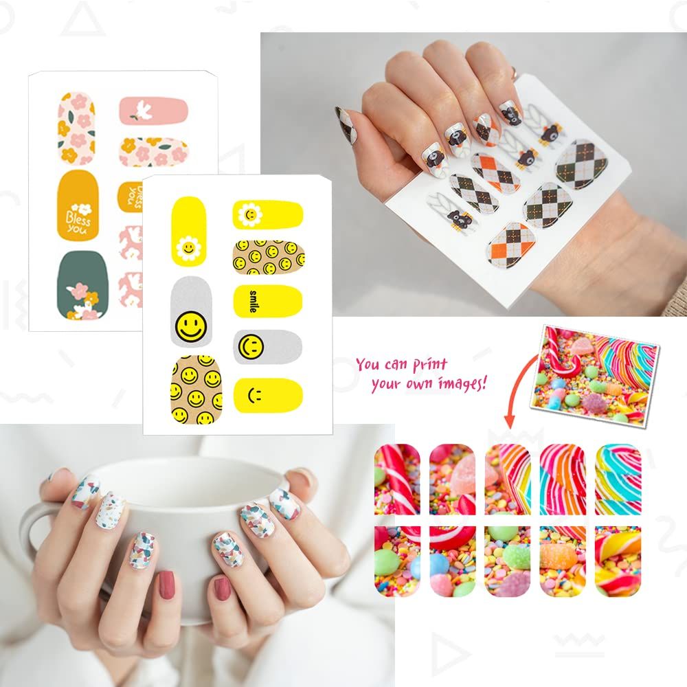 Nail POP カートリッジリフィル、シート10枚（ネイルチップ 80個