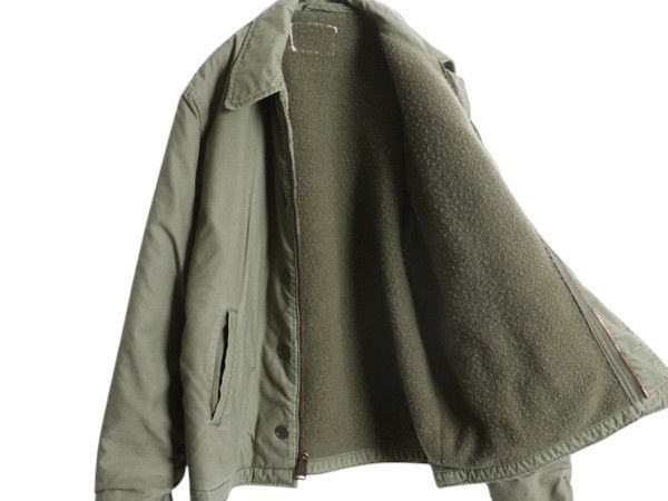 米軍実物☆80s A-2デッキジャケット ビンテージ ミリタリーUSN NAVY