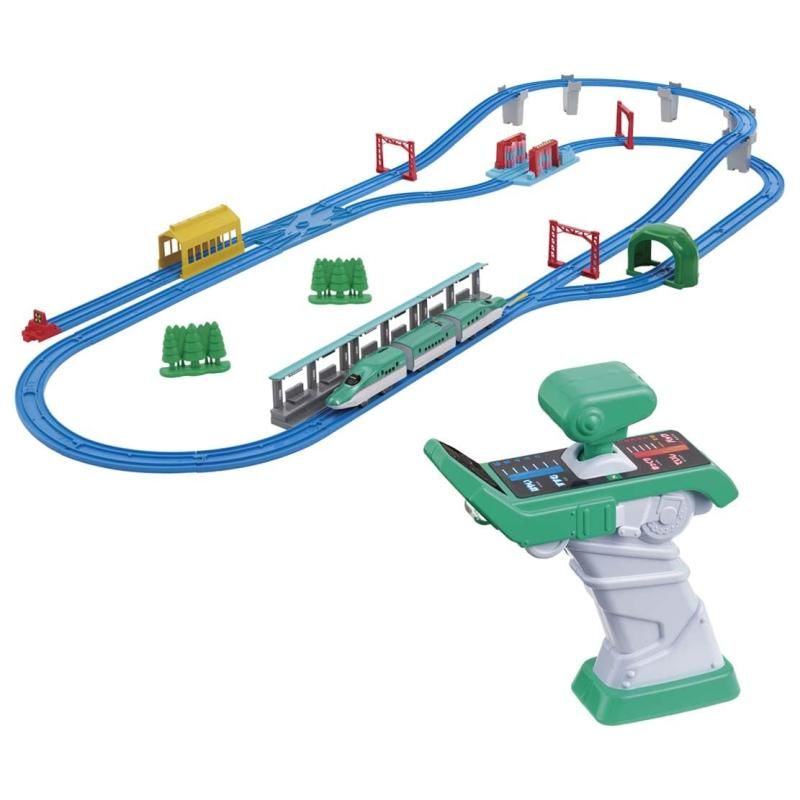 タカラトミー TAKARA TOMY プラレール キミが運転 グリップマスコン E5系新幹線はやぶさ DXセット 電車 おもちゃ 3歳以上