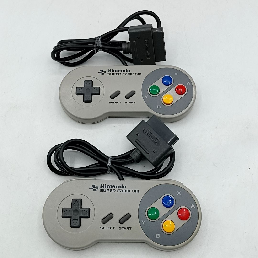 動作品 任天堂 スーパーファミコン 1Chip-03 本体一式セット 2 UP786_INFO