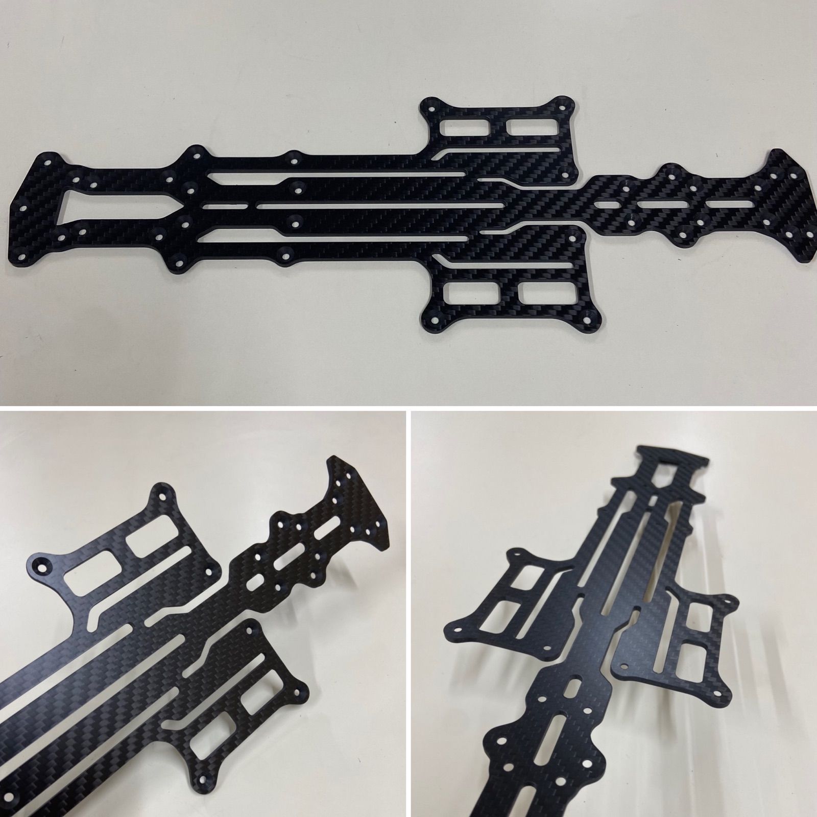 YD-2SX3用 ハイトラクション メインシャーシ  蕨山Carbon ヨコモ YD-2SX3用 ハイトラクション メインシャーシ 蕨山Carbon