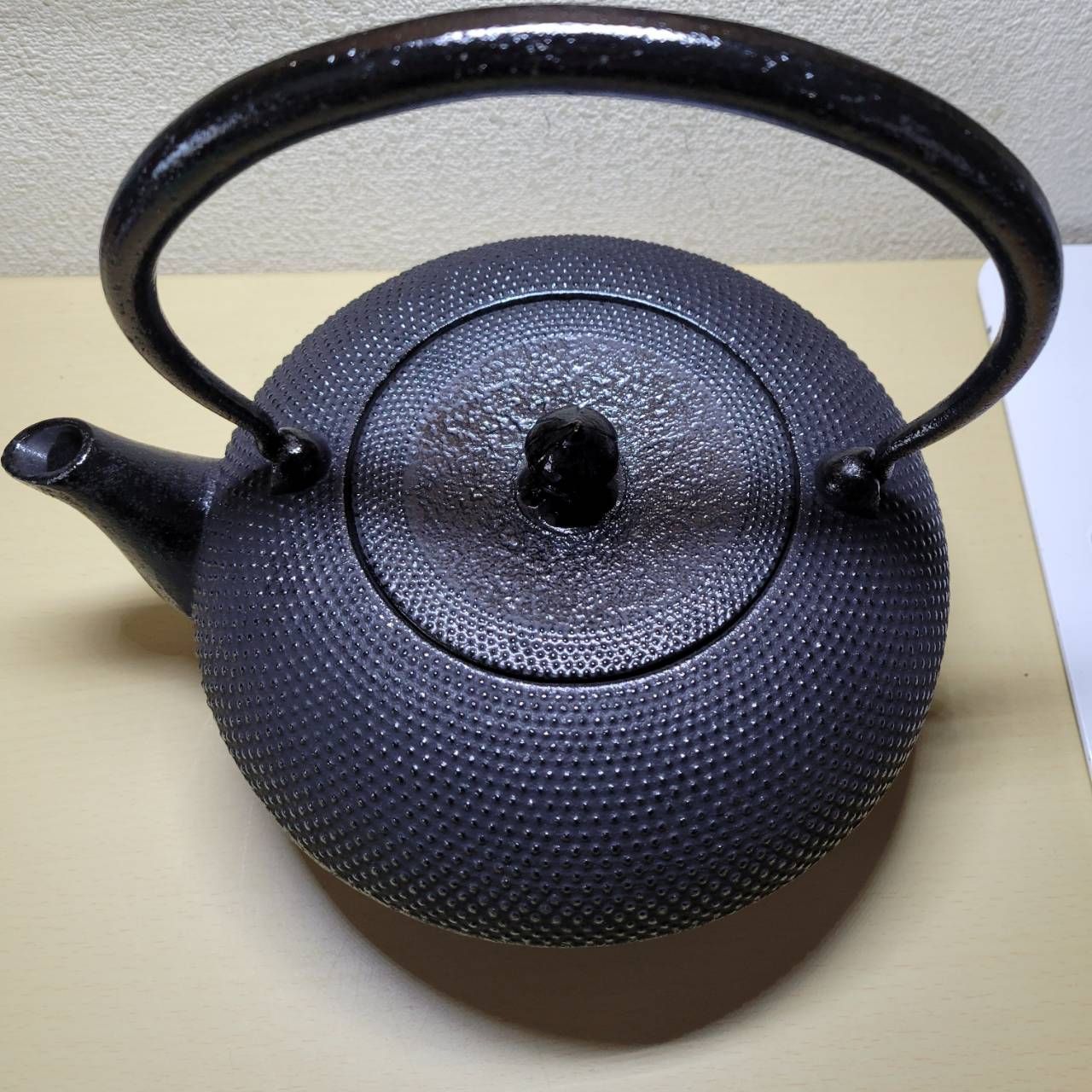 鉄瓶 南部鉄器 南部鉄瓶 鉄瓶新柚子アラレ 1.8ℓ 調理器具 工芸品