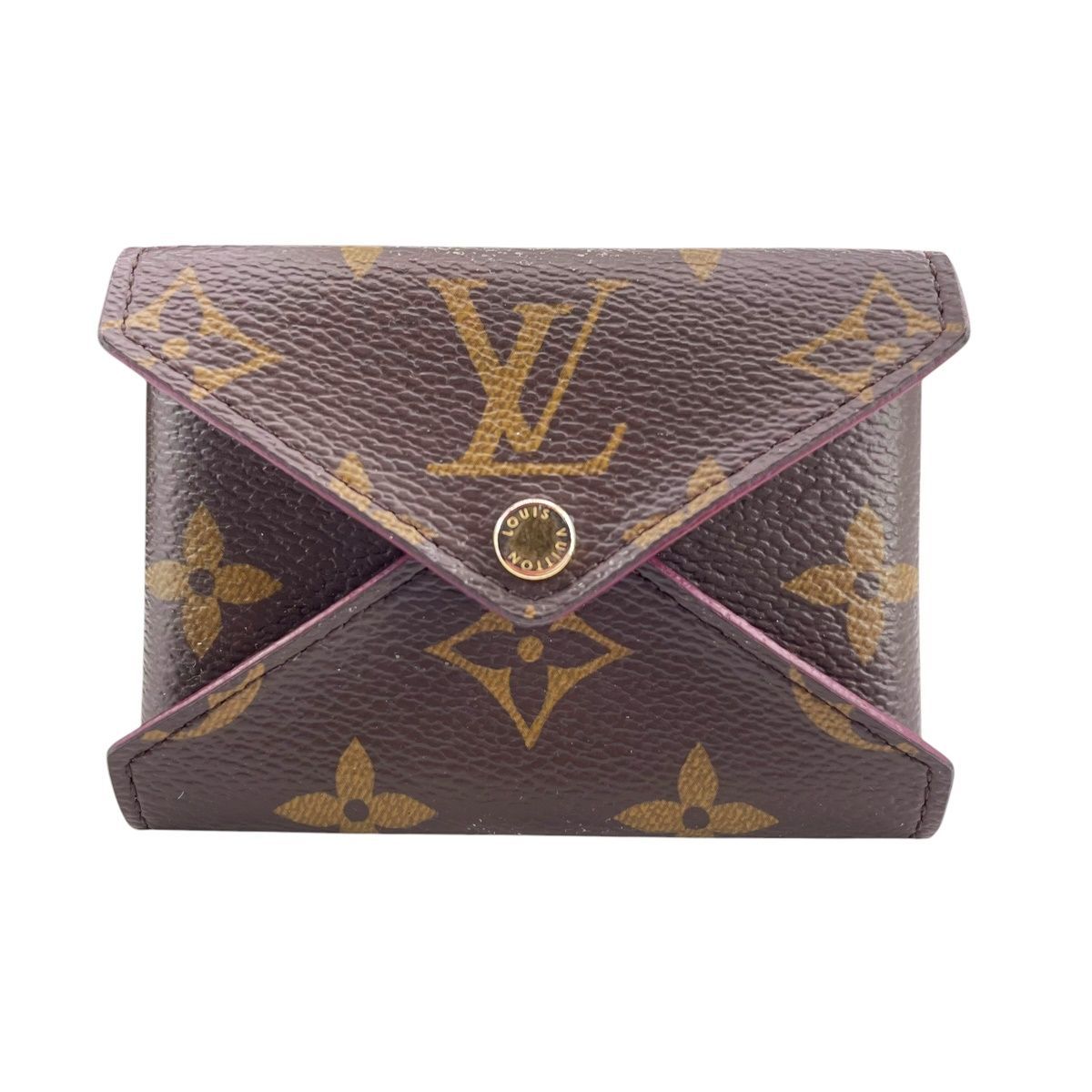 中古】 LOUIS VUITTON ルイ・ヴィトン ポシェット・キリガミ M62034 モノグラム・キャンバス ブラウン クレジットカードケース  25010905 RD