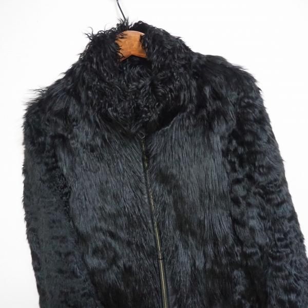 Theory luxe セオリーリュクス　アルパカウールコート wnc セオリーリュクス theory luxe コート 38 黒 アルパカファー