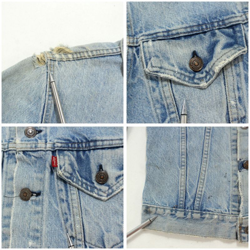 80s USA製 vintage Levi's 70505 デニムジャケット メンズ XLサイズ