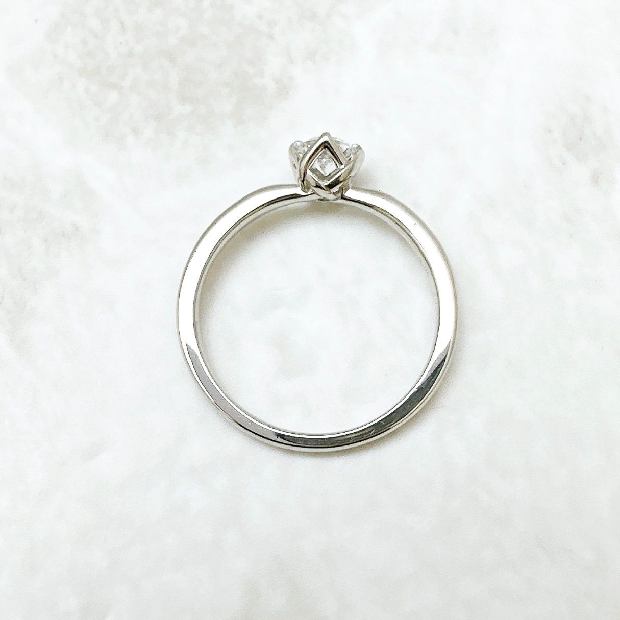 美品🌟NIWAKA 俄 ダイヤモンド 0.25ct プラチナ リング 約9号 U - メルカリ