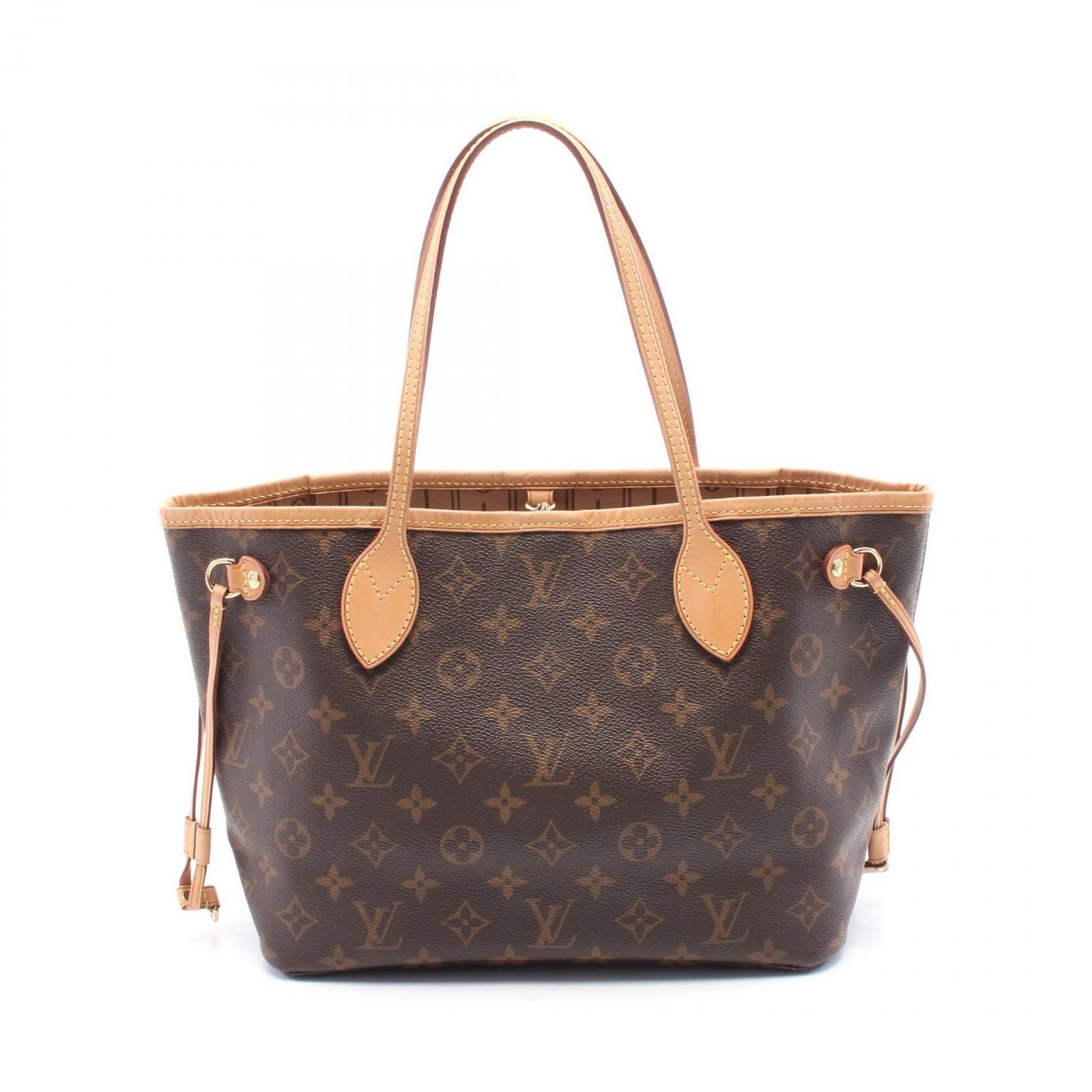 ルイ ヴィトン LOUIS VUITTON トートバッグ ネヴァーフルPM M40155 PVCコーティングキャンバス レザー ネヴァーフルPM レディース Used A