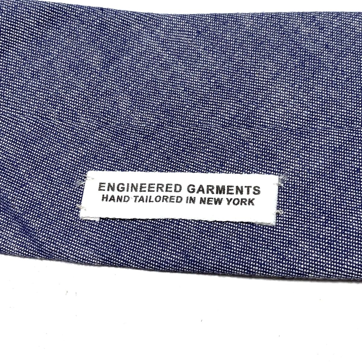 Engineered Garments(エンジニアードガーメンツ) ネクタイ メンズ - ネイビー×白