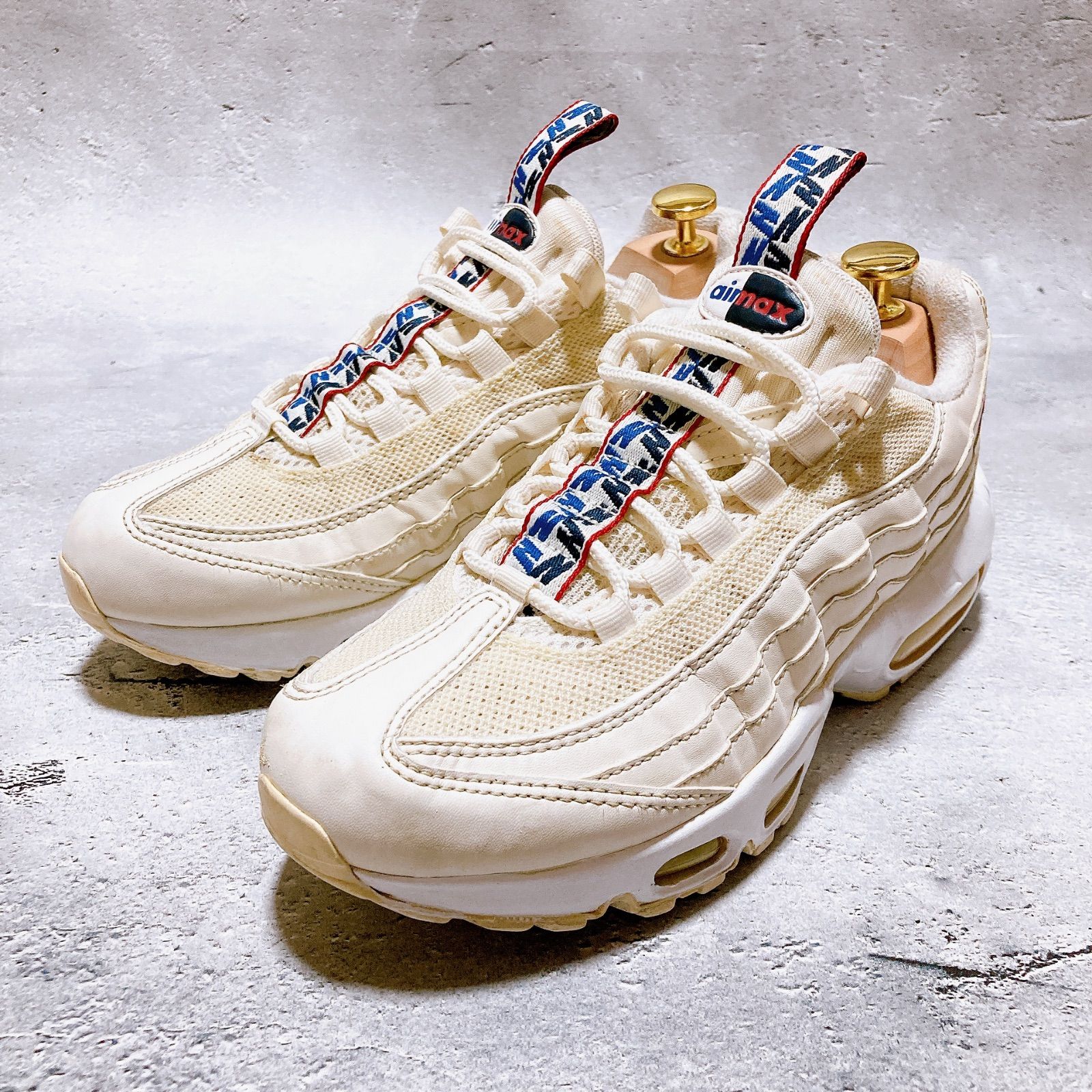 定価18,700円 NIKE AIR MAX 95 Pull Tab Sail - メルカリ