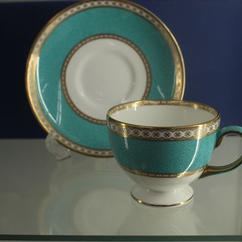 送料無料 ウェッジウッド Wedgwood ユーランダーパウダー ターコイズ