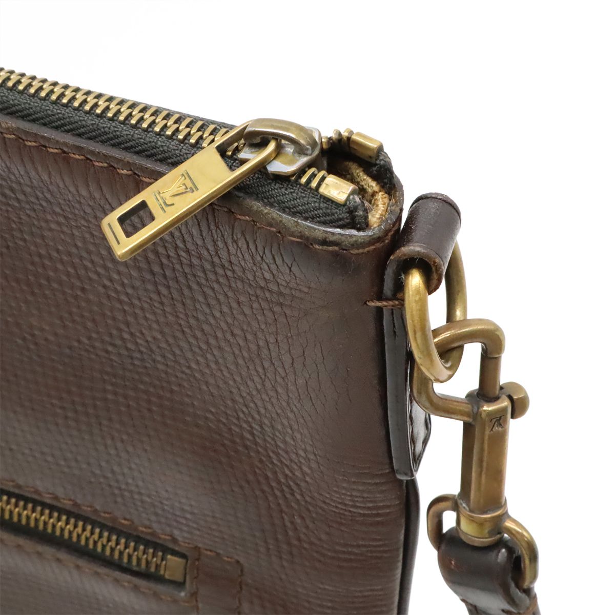 LOUIS VUITTON ルイヴィトン ユタ ウィチタ ショルダーバック 茶色 LOUIS VUITTON ルイヴィトン ユタ ウィチタ ショルダーバック 茶色