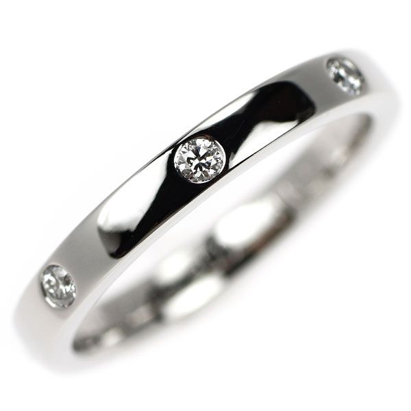 ショーメ Pt950 ダイヤモンド リング エターナルリボン 48号 - メルカリ 