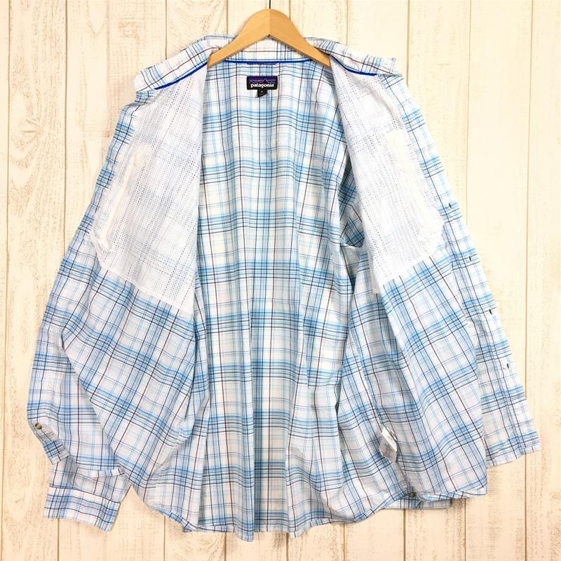 MENs XL パタゴニア ロングスリーブ サンストレッチ シャツ Long