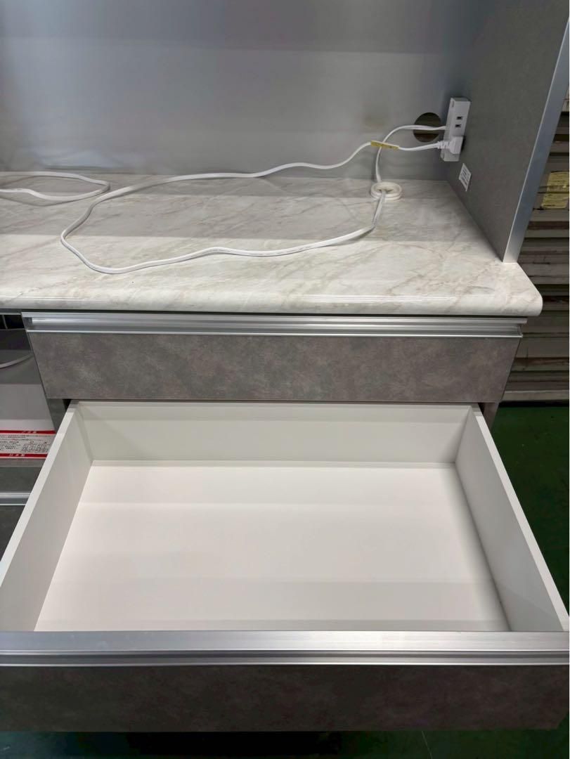 美品】 古賀家具工業 キッチンボード キッチンカウンター 食器棚 人気