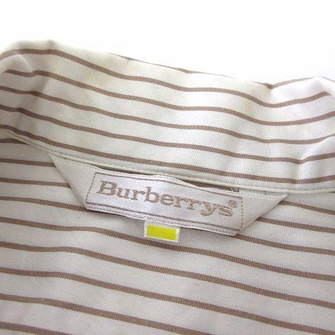 バーバリー ワンピース　ストライプ柄 バーバリー BURBERRY ワンピース シャツワンピース ロング