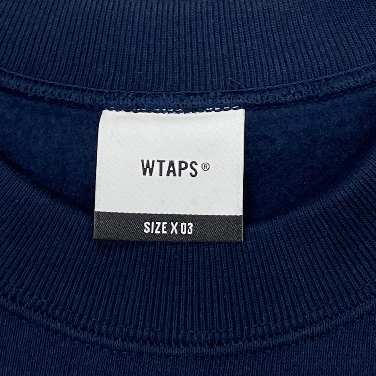 新品 WTAPS 22AW SWEATER / COTTON プリント スウェット トレーナー