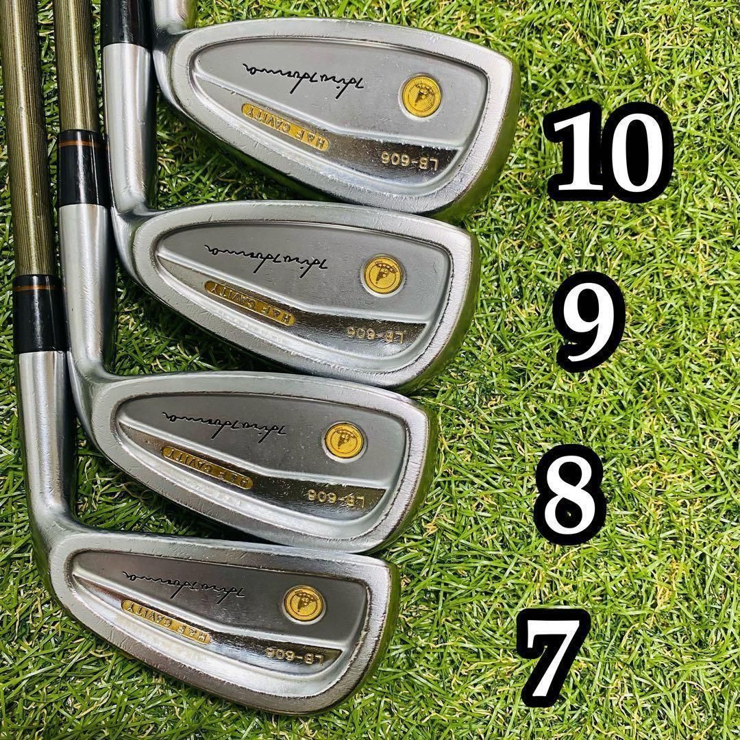 HONMA LB-606 金モグラ 金七宝 メンズゴルフアイアン 8本セット