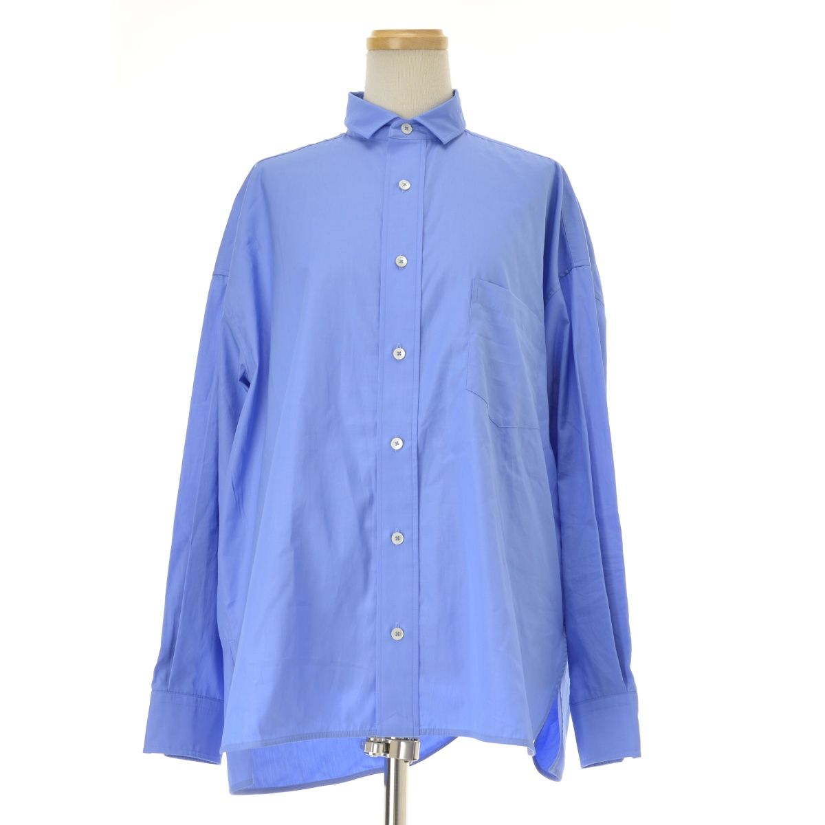 TICCA】25SS TBES-011 スクエアビッグシャツ長袖ブラウス - メルカリ 