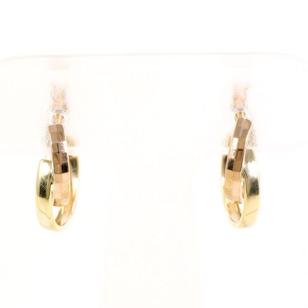 K10YGPG ピアス earrings 総重量約1.0g