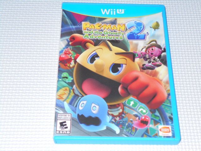 Wii U☆PAC-MAN AND THE GHOSTLY ADVENTURES 2 海外版 北米版☆箱付 