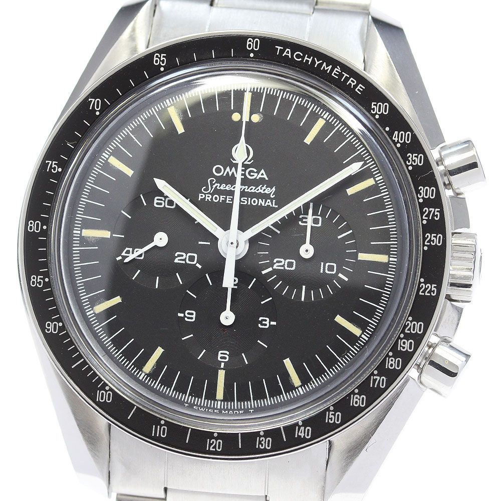 オメガ OMEGA 3590.50/ST145.0022 スピードマスター プロフェッショナル Cal.861 下がりR 手巻き メンズ保証書付き_784811