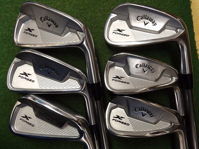 4187 X FORGED STAR 2021 #5-PW 純正カーボン S キャロウェイ Xフォージドスター アイアンセット .882446