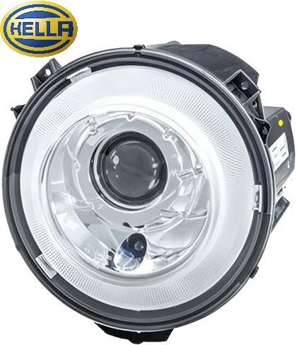 【M's】 W463 ベンツ AMG  Gクラス ゲレンデ 1997.11- HELLA バイキセノン ヘッドライト ヘッドランプ 片側 1個 (左右共通) OEM パーツ 部品 ライト ランプ 左側通行用 日本仕様 右 左 右側 左側 4638200959