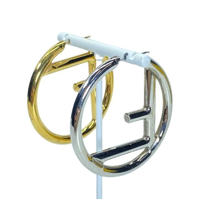 FENDI フェンディ ロゴ エフ イズ フェンディ ピアス ラウンド