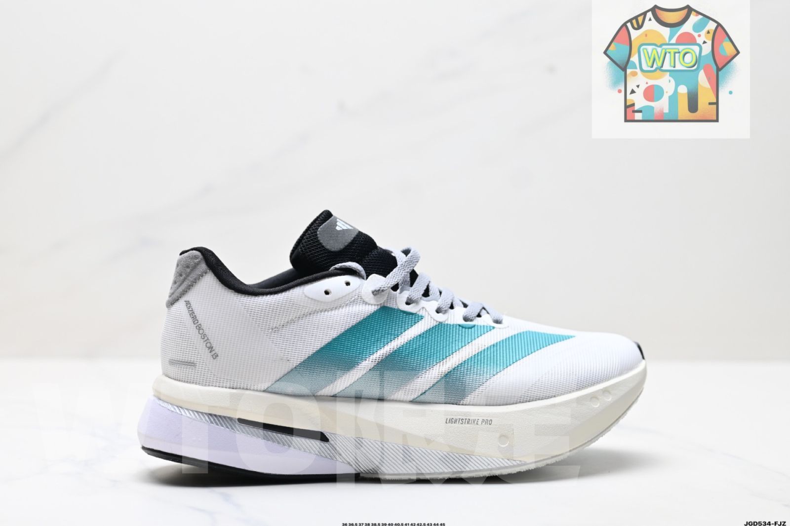 アディダス Adidas adizero BOSTON 13 通気性の良いメッシュ