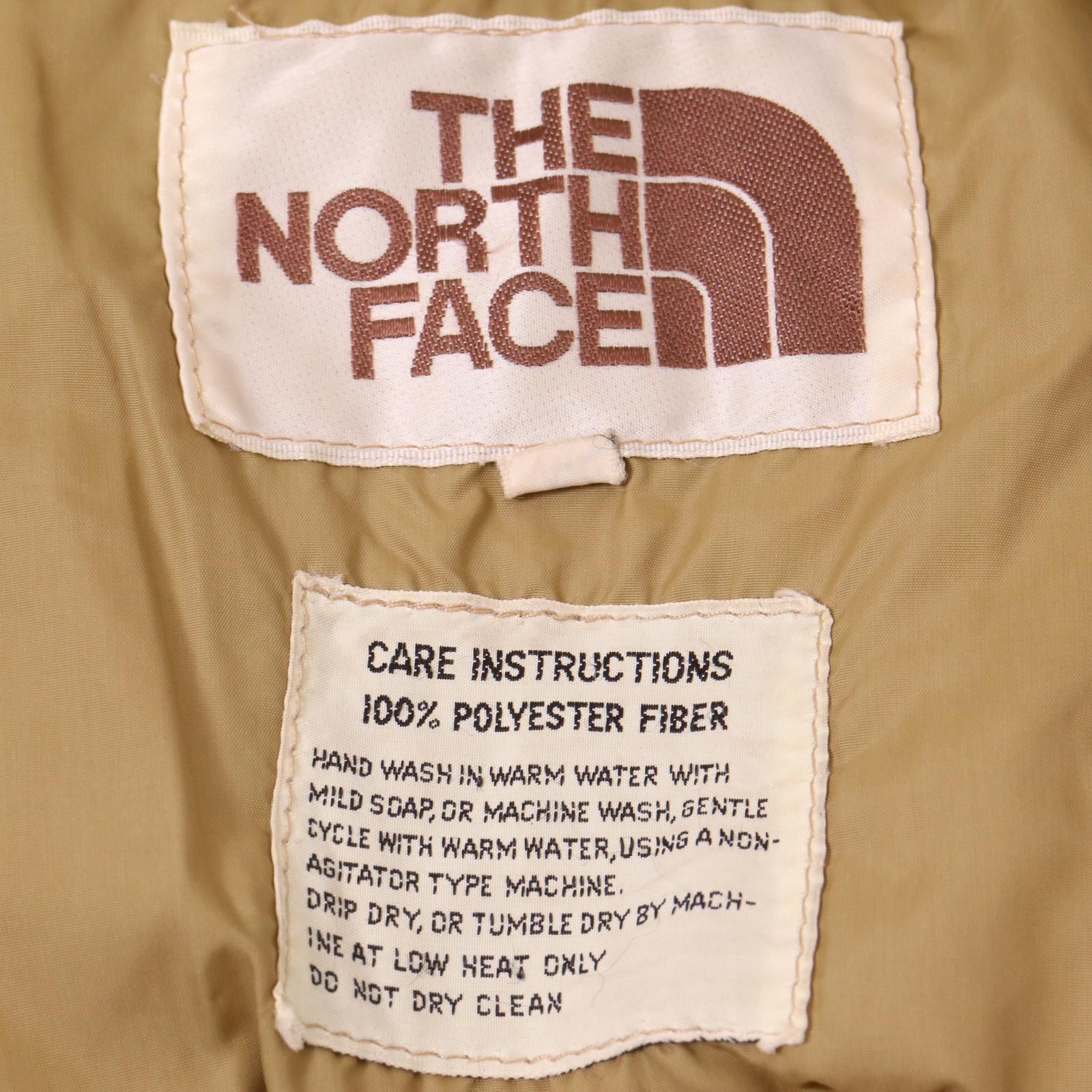 THE NORTH FACE ノースフェイス 茶タグ 80s ダウン ジャケット